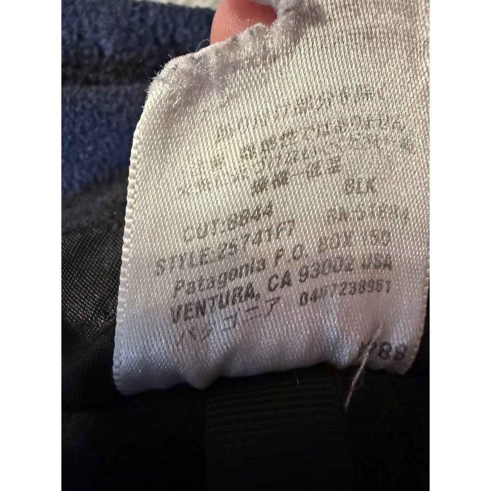 Patagonia Synchilla Fleece Quarter Zip Pullover Black Womens S Gorpcore 25741 F7 - Picture 4 of 7